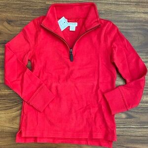 NWT Boys Crewcuts Half Zip Pullover